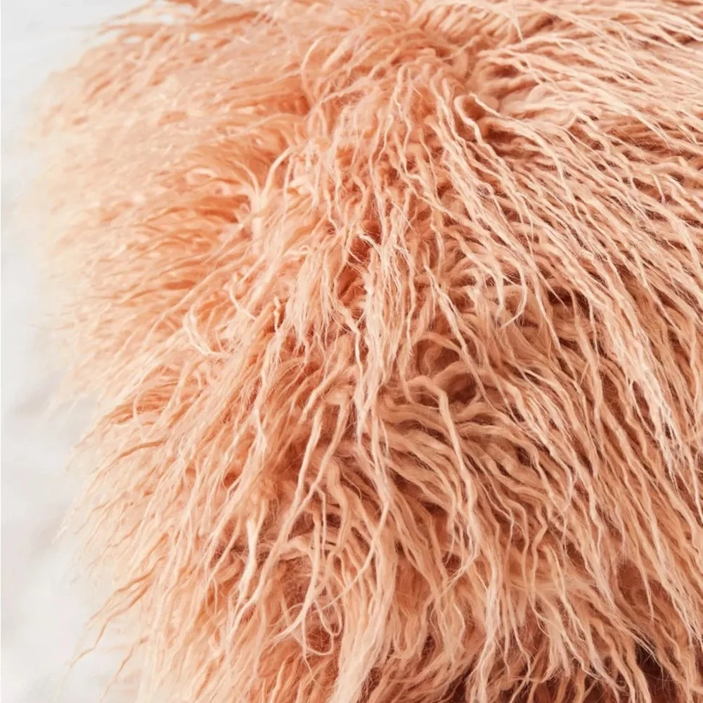Mila Faux Fur Throw Pillow